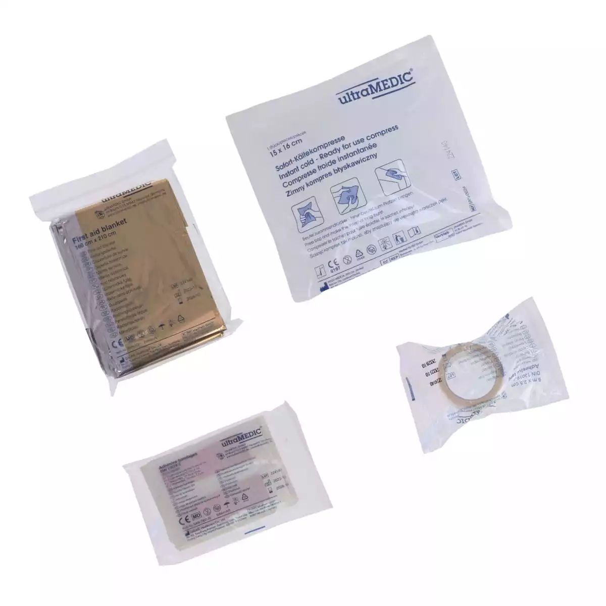  Kit de remplacement pour trousse de premiers secours