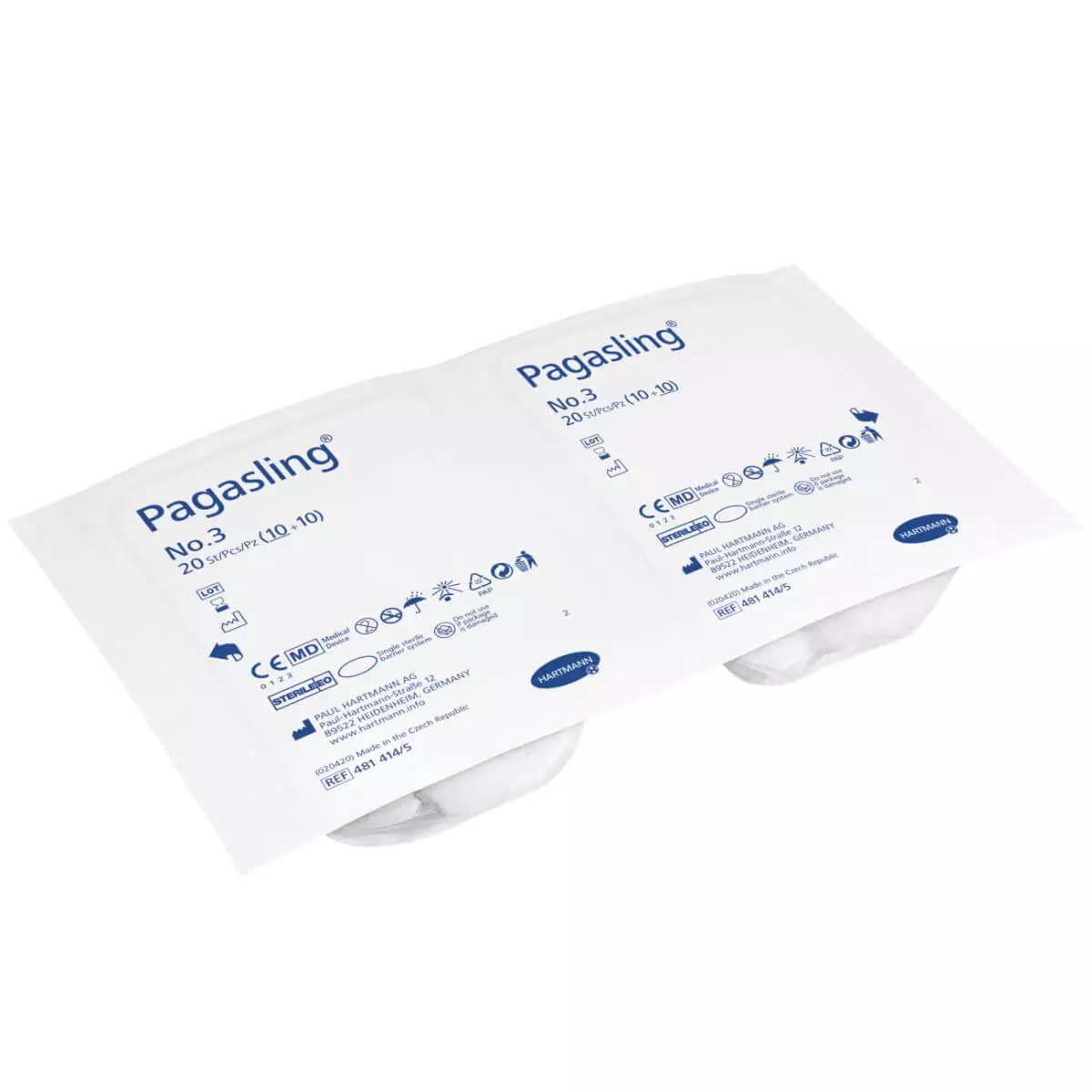 Pagasling sterile Schlinggazetupfer Pagasling sterile Schlinggazetupfer