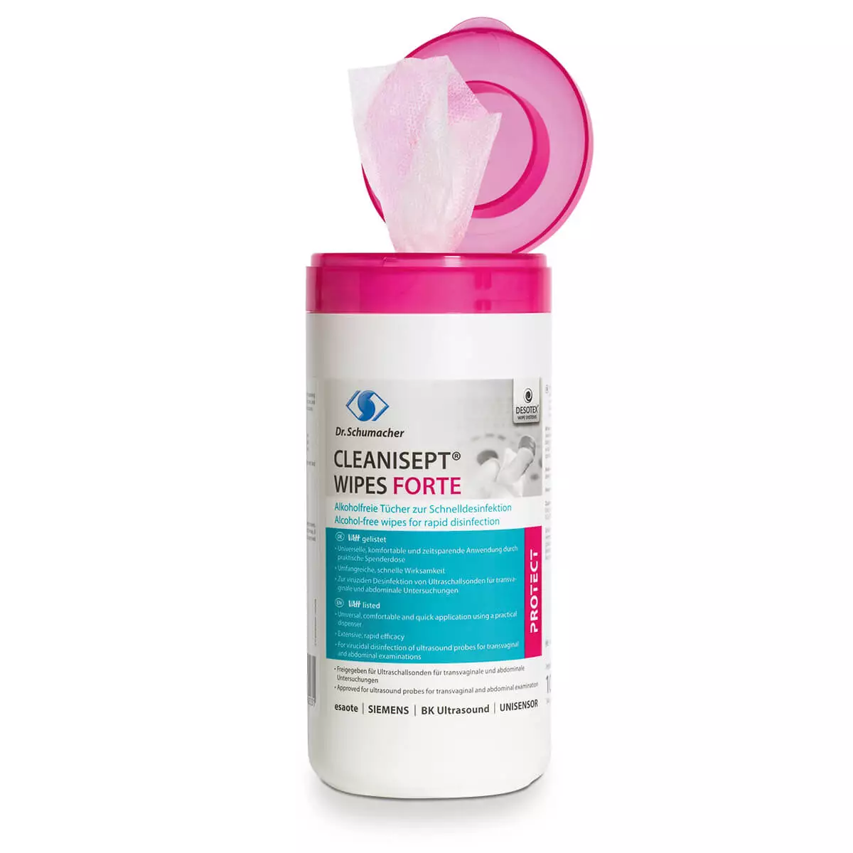  Cleanisept Wipes forte Desinfektionstücher