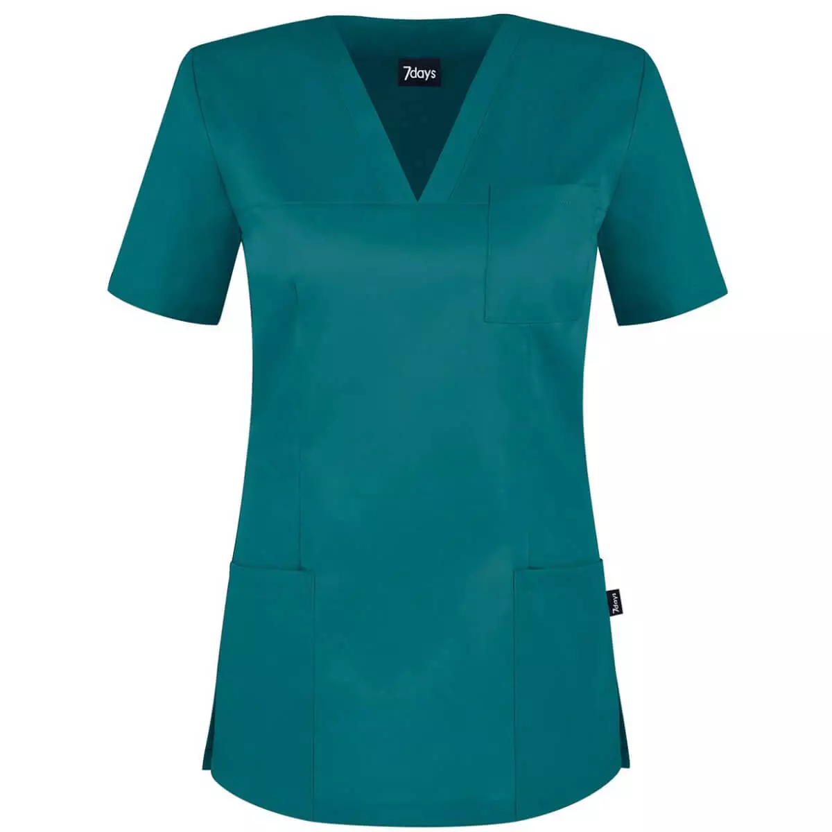  Tunique médicale à col V pour femme Roma