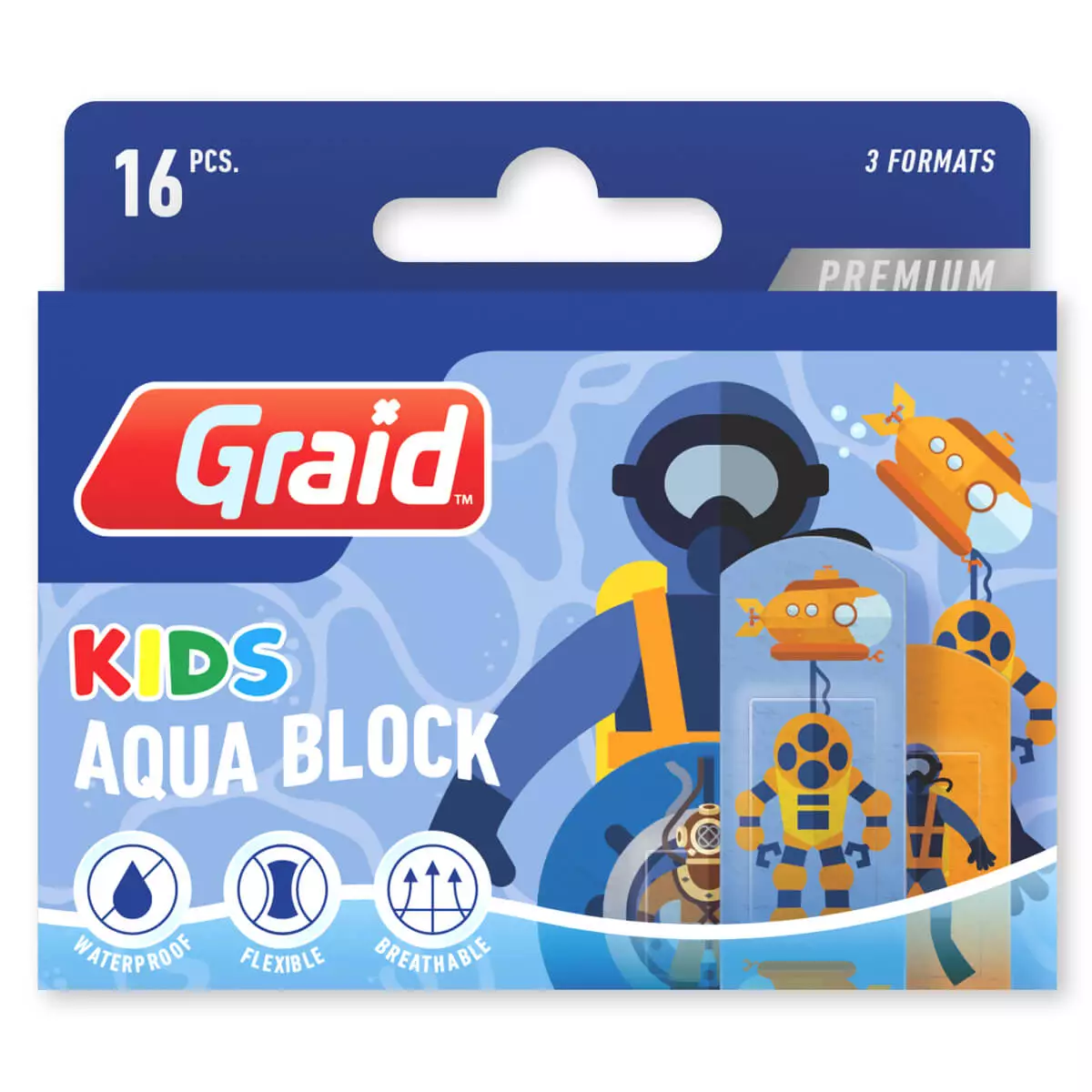  Aqua Block Kids Premium Pflaster