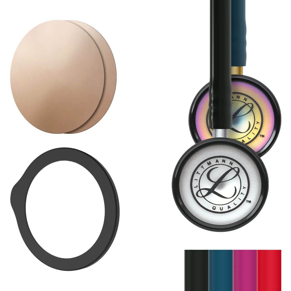 Spar-Bundle: Littmann® Classic II™ Kinder-Stethoskop + antimikrobielle Kupfermembran "Drums"  Spar-Bundle: Littmann® Classic II™ Kinder-Stethoskop + antimikrobielle Kupfermembran "Drums"