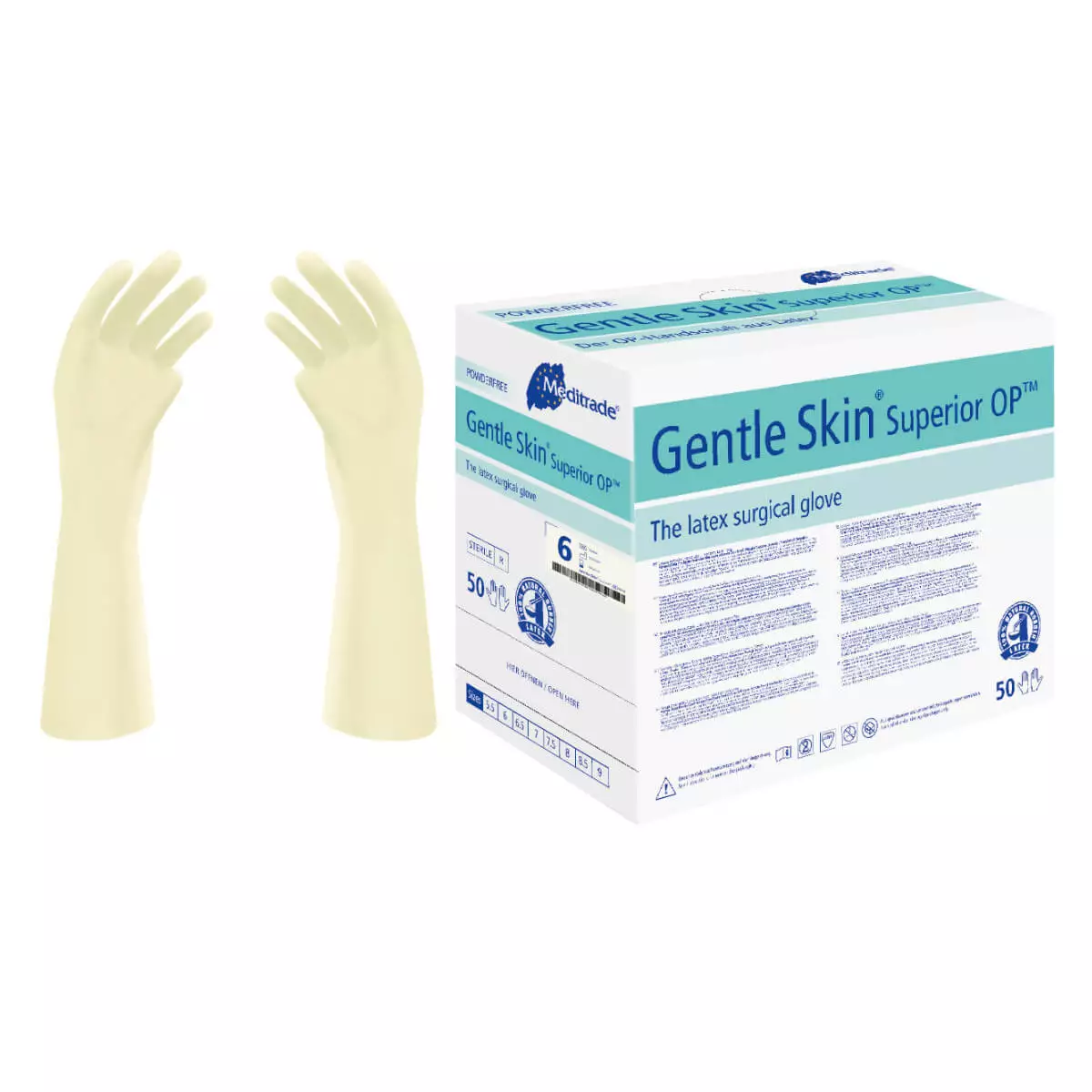  Gentle Skin Superior OP-Handschuhe