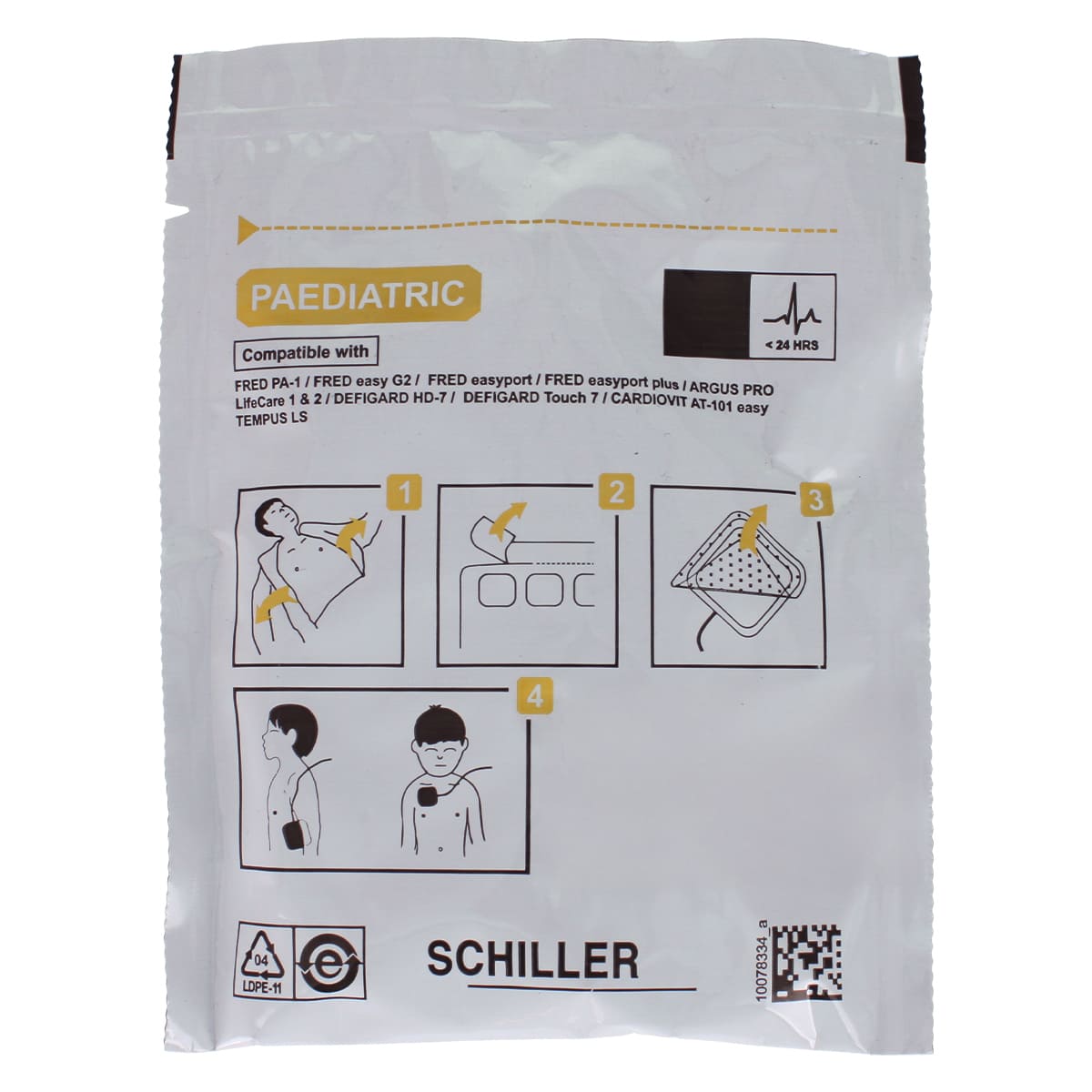 SCHILLER Elektroden für FRED easyport, easyport plus & PA-1 ...