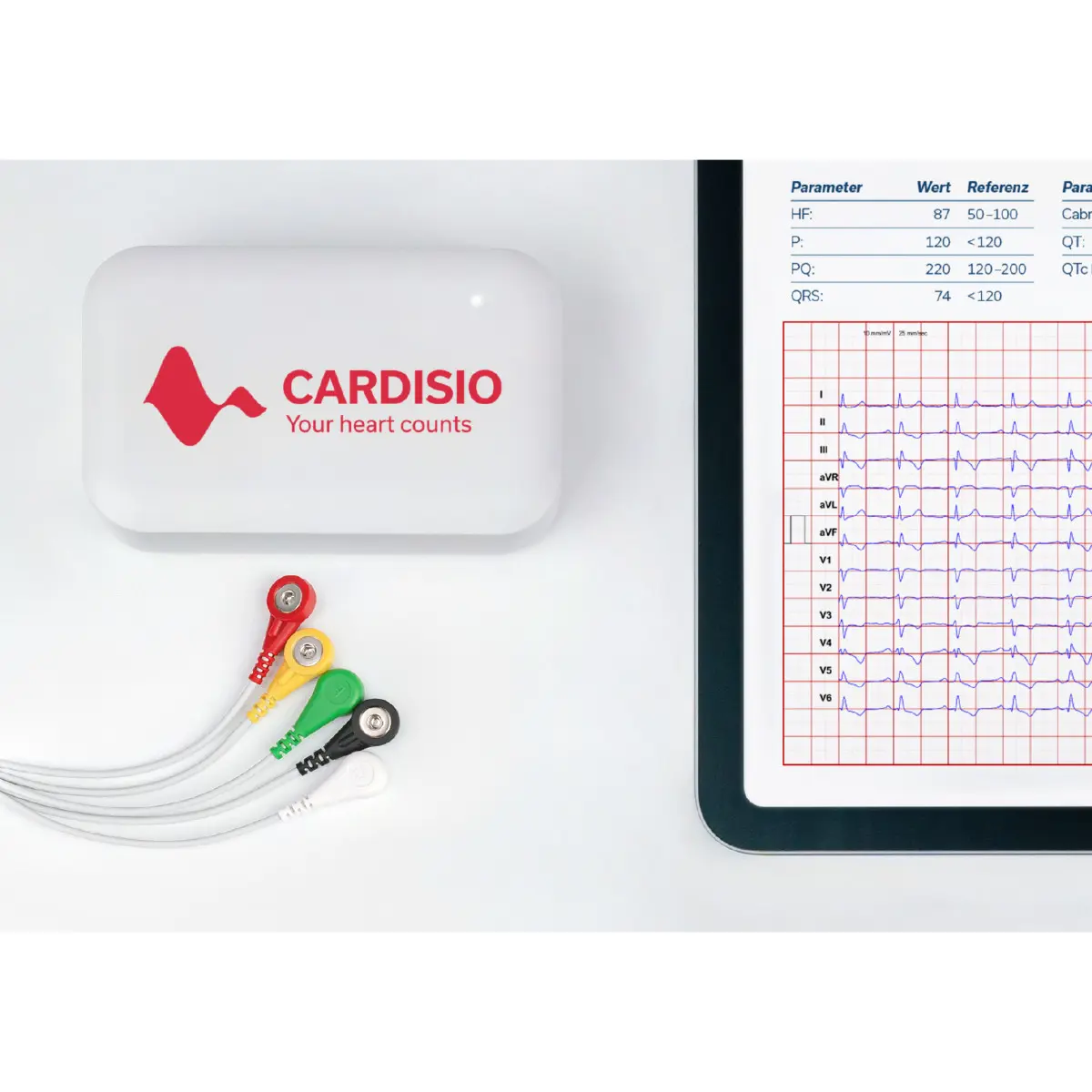 ECG 3D basé sur l'IA Cardisio  ECG 3D basé sur l'IA Cardisio