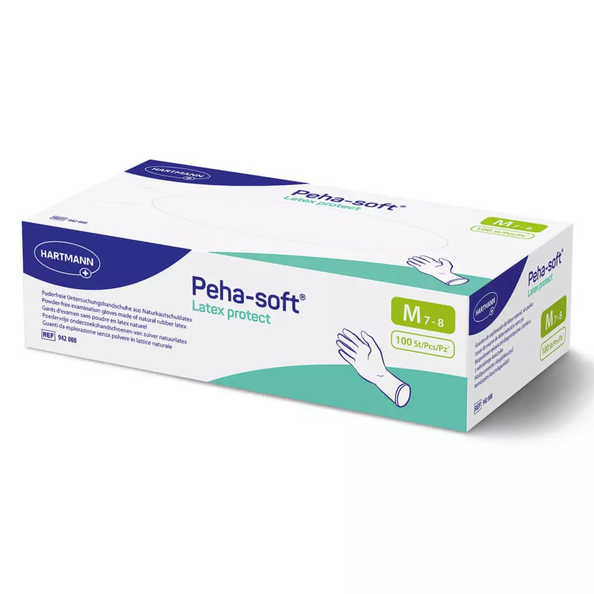  Gants d’examen Peha-soft Latex protect
