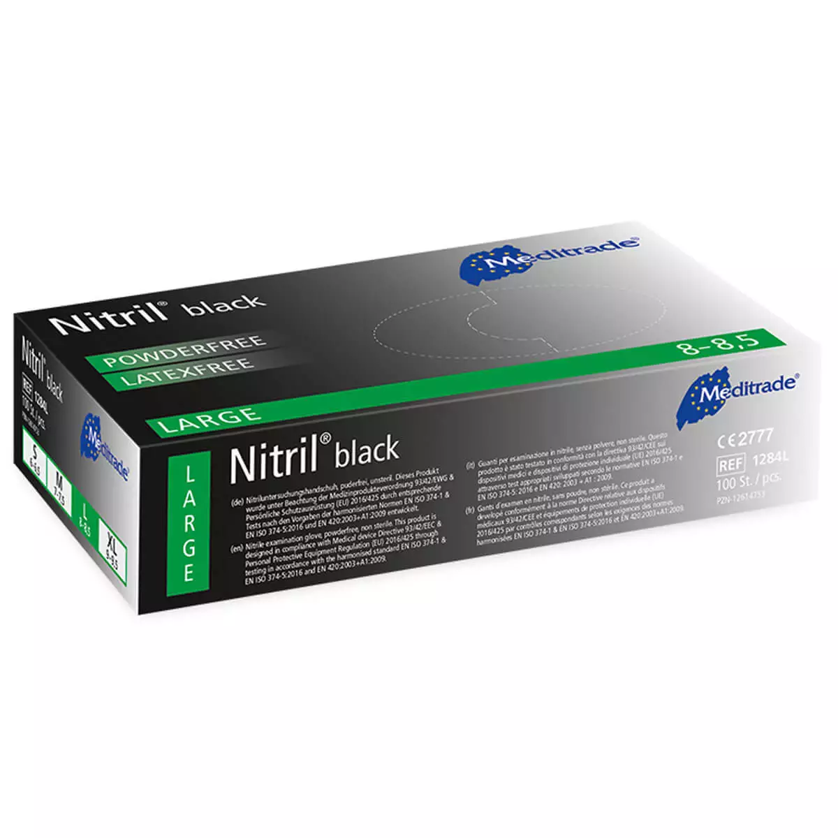  Gants Nitril Black