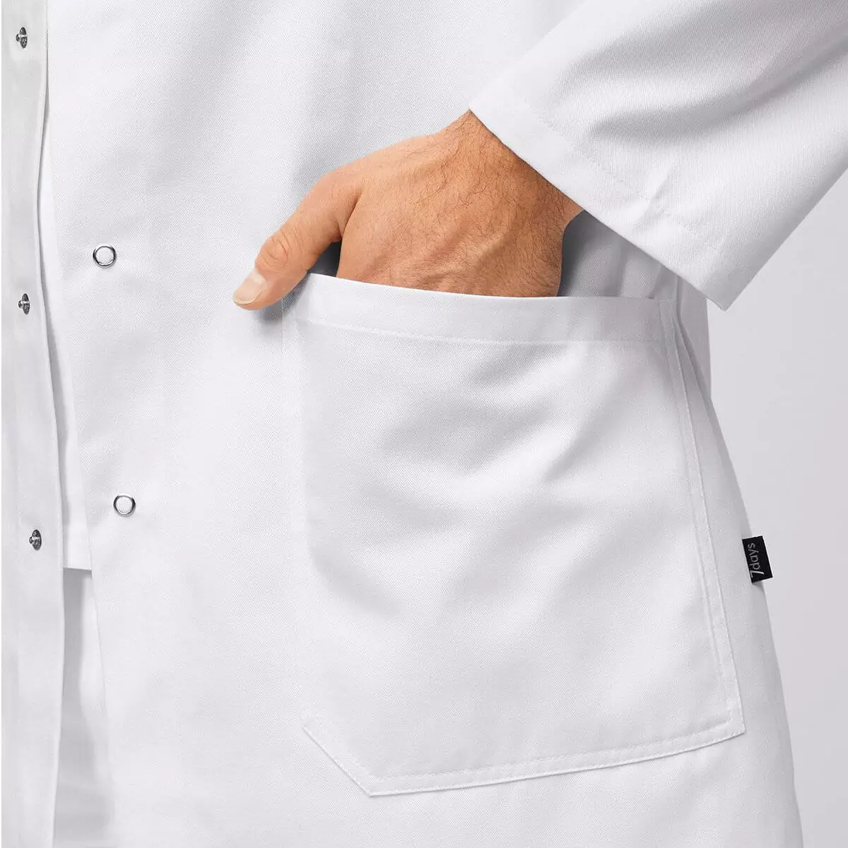  Blouse médicale blanche pour homme