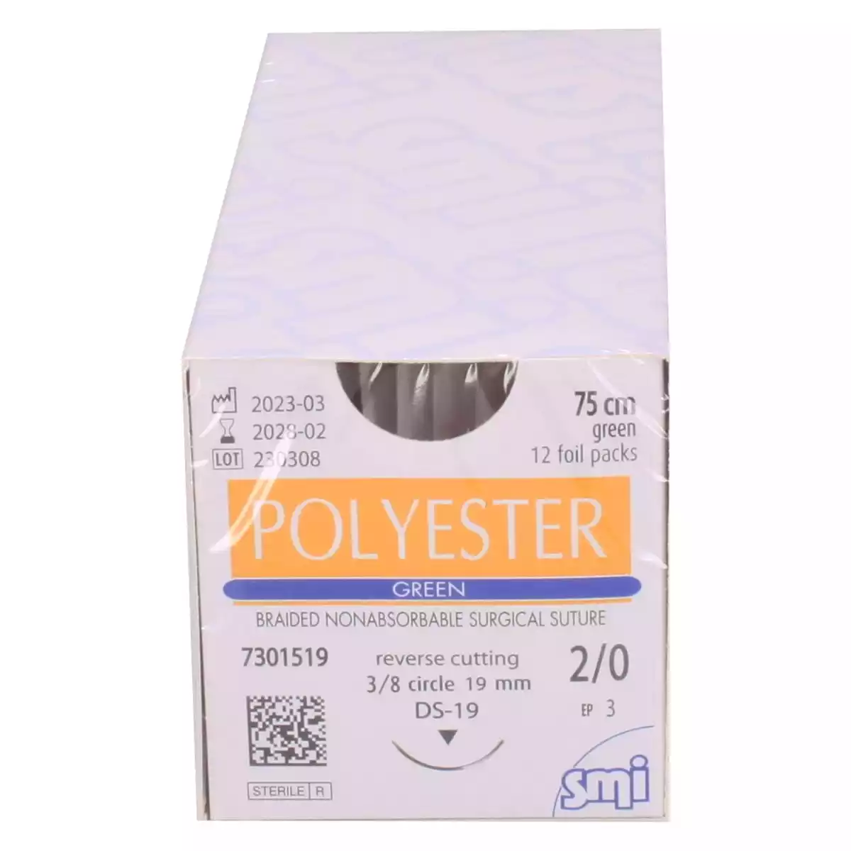  Matériel de suture Polyester Green