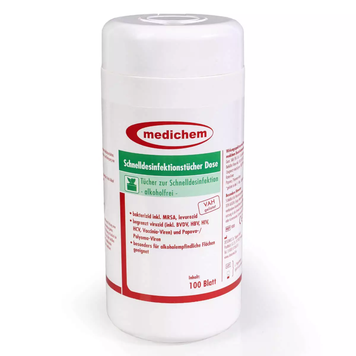  Lingettes désinfectantes rapides