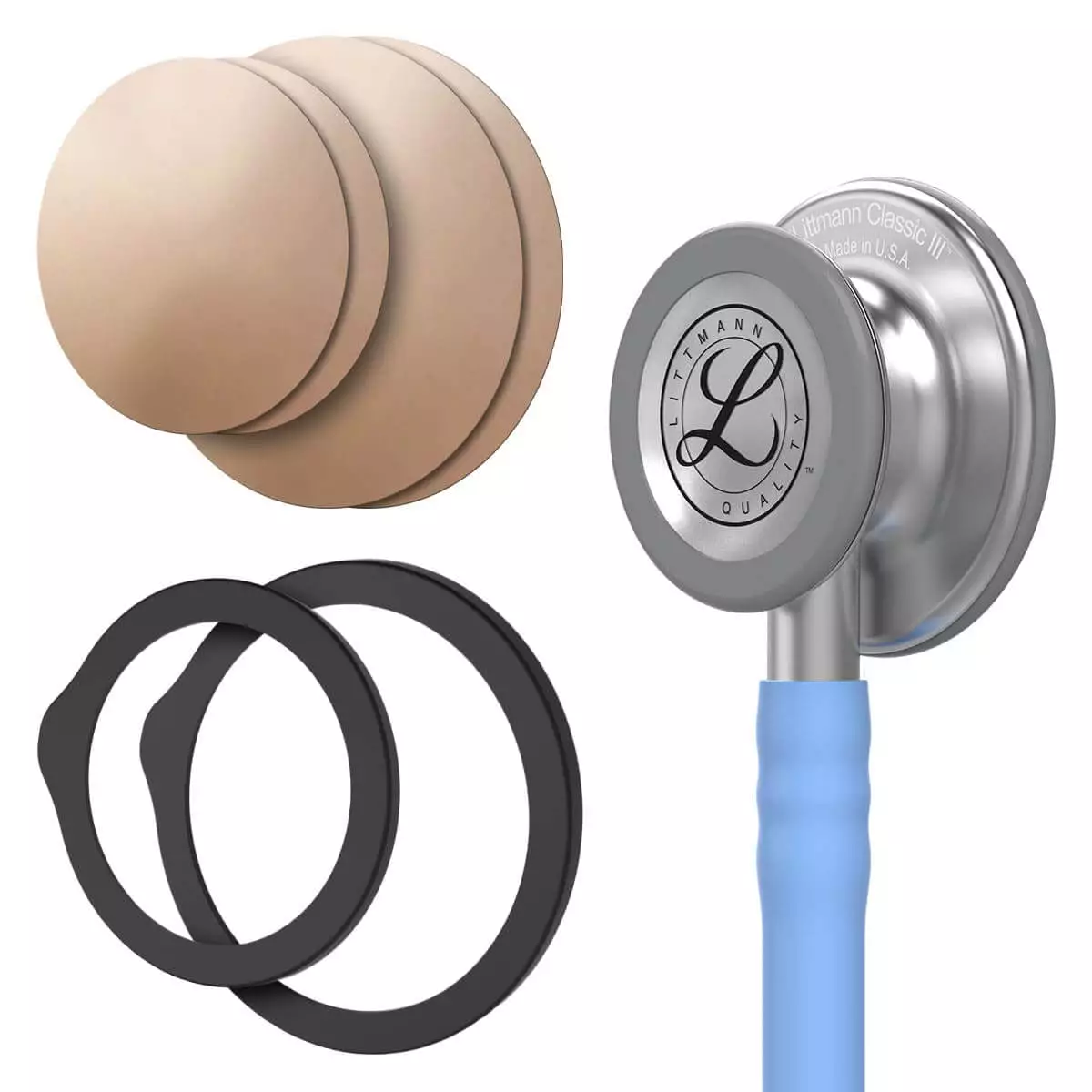  Spar-Bundle: Littmann® Classic III™ Stethoskop + antimikrobielle Kupfermembran "Drums"