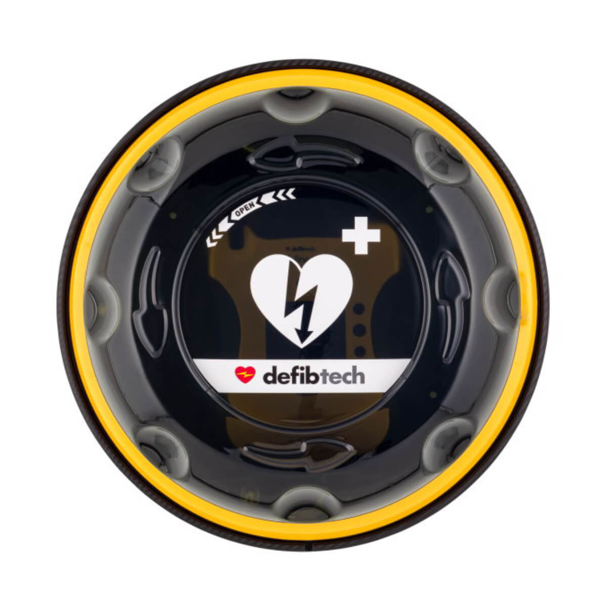 AED runder Schutzschrank mit Alarm  AED runder Schutzschrank mit Alarm