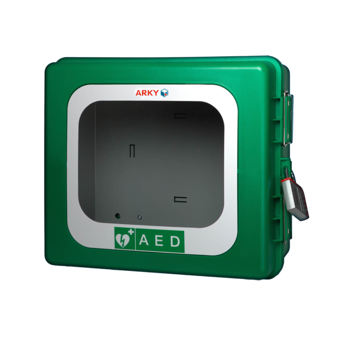 Outdoor-AED-Schrank mit Heizung  Outdoor-AED-Schrank mit Heizung