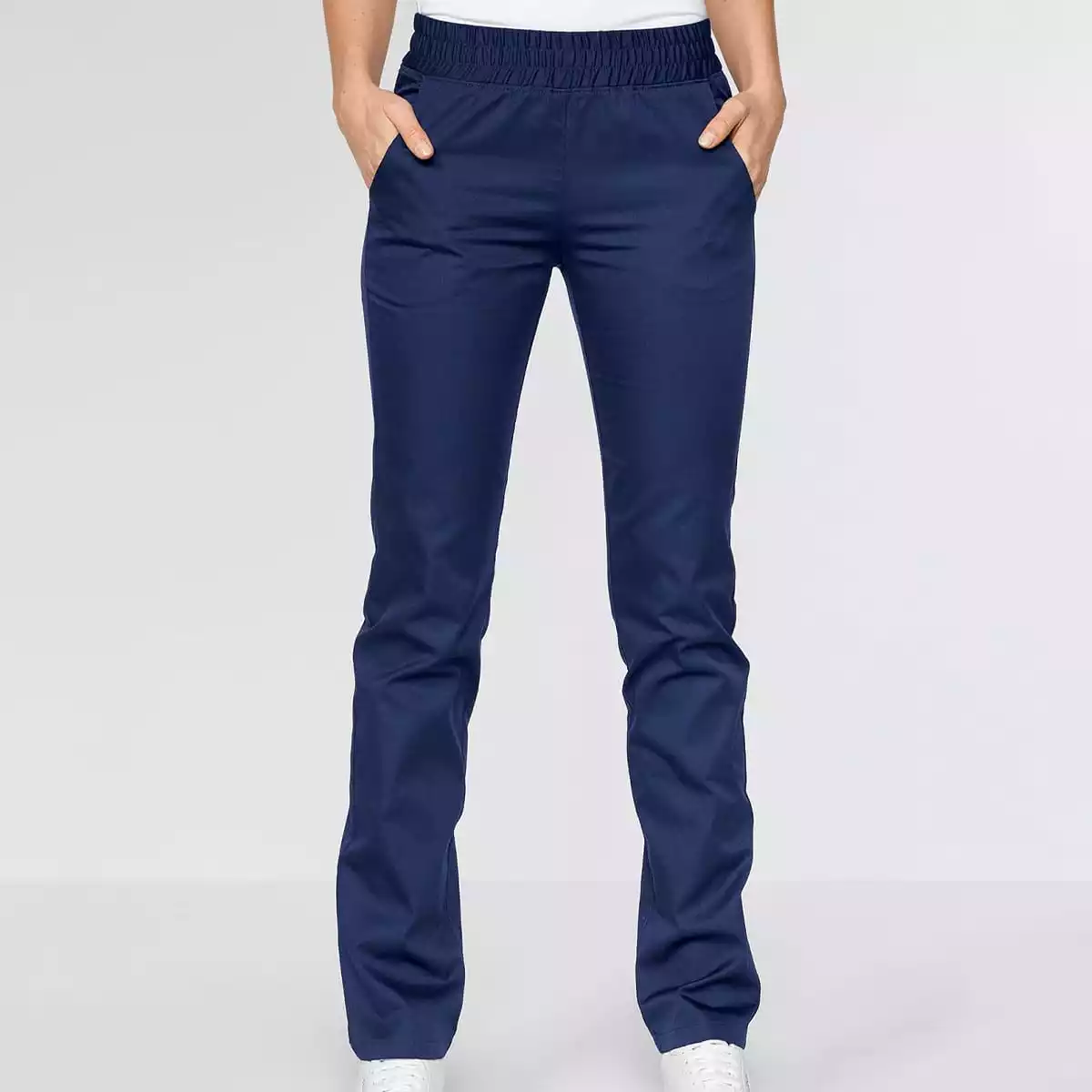  Pantalon à taille élastique pour femme Napoli