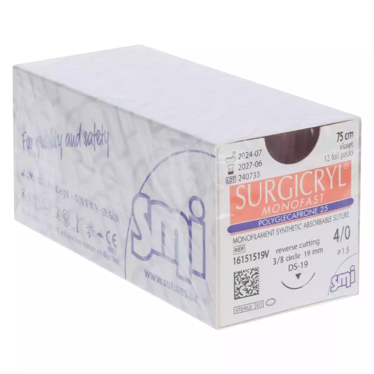  Fil de suture Surgicryl Monofast
