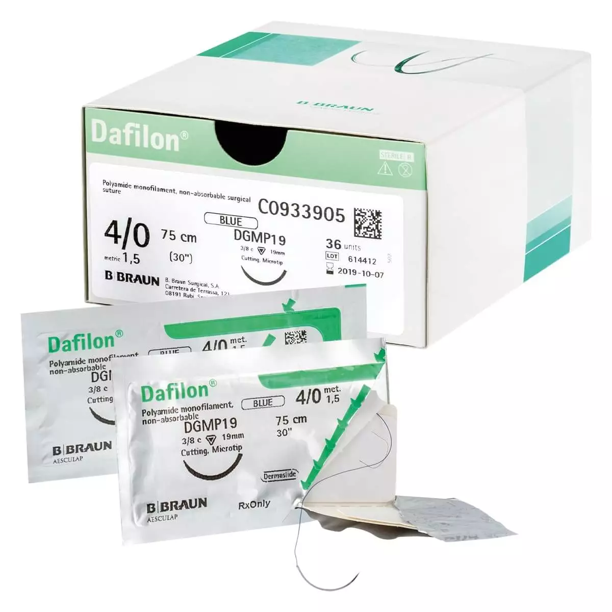  Matériel de suture Dafilon