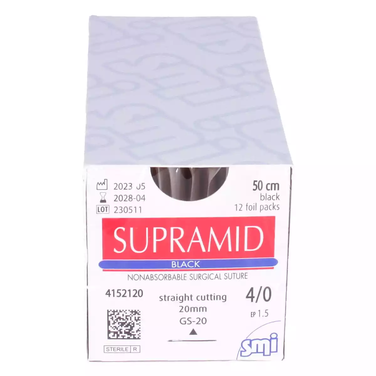  Matériel de suture Supramid Black