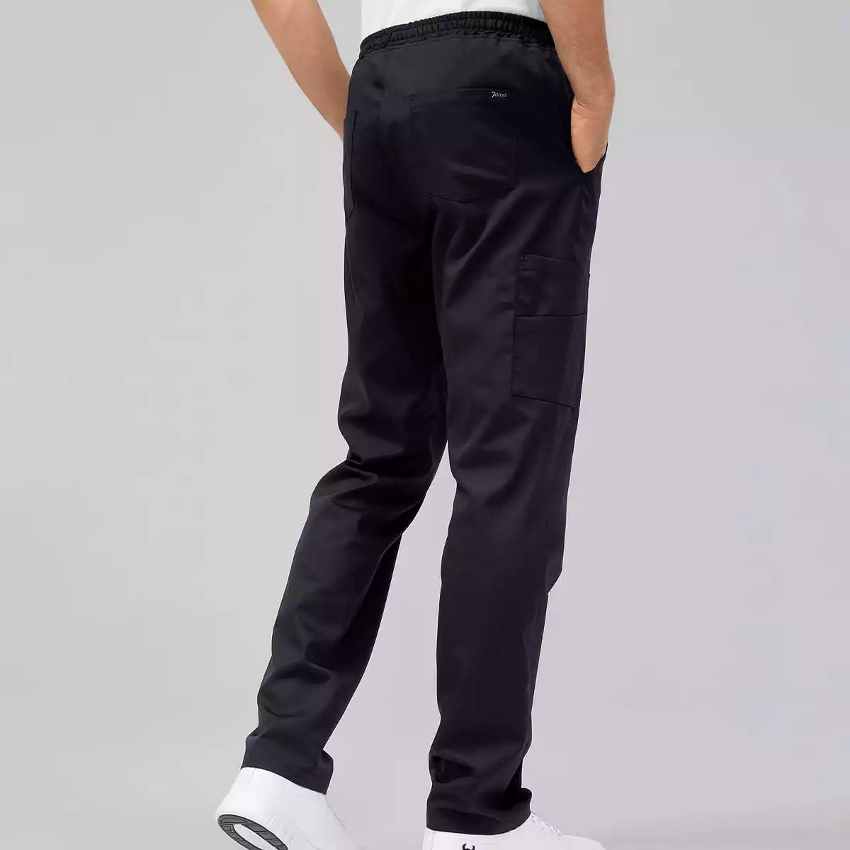  Pantalon médical mixte à taille élastique Milano
