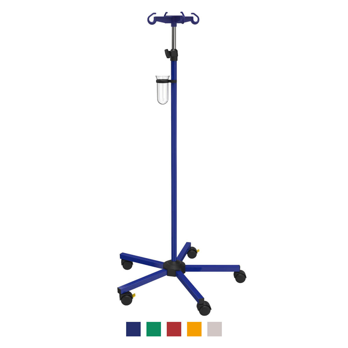 Farbiger Infusionsständer  Farbiger Infusionsständer
