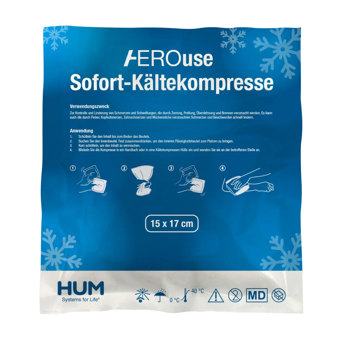AEROuse Sofort-Kältekompresse AEROuse Sofort-Kältekompresse