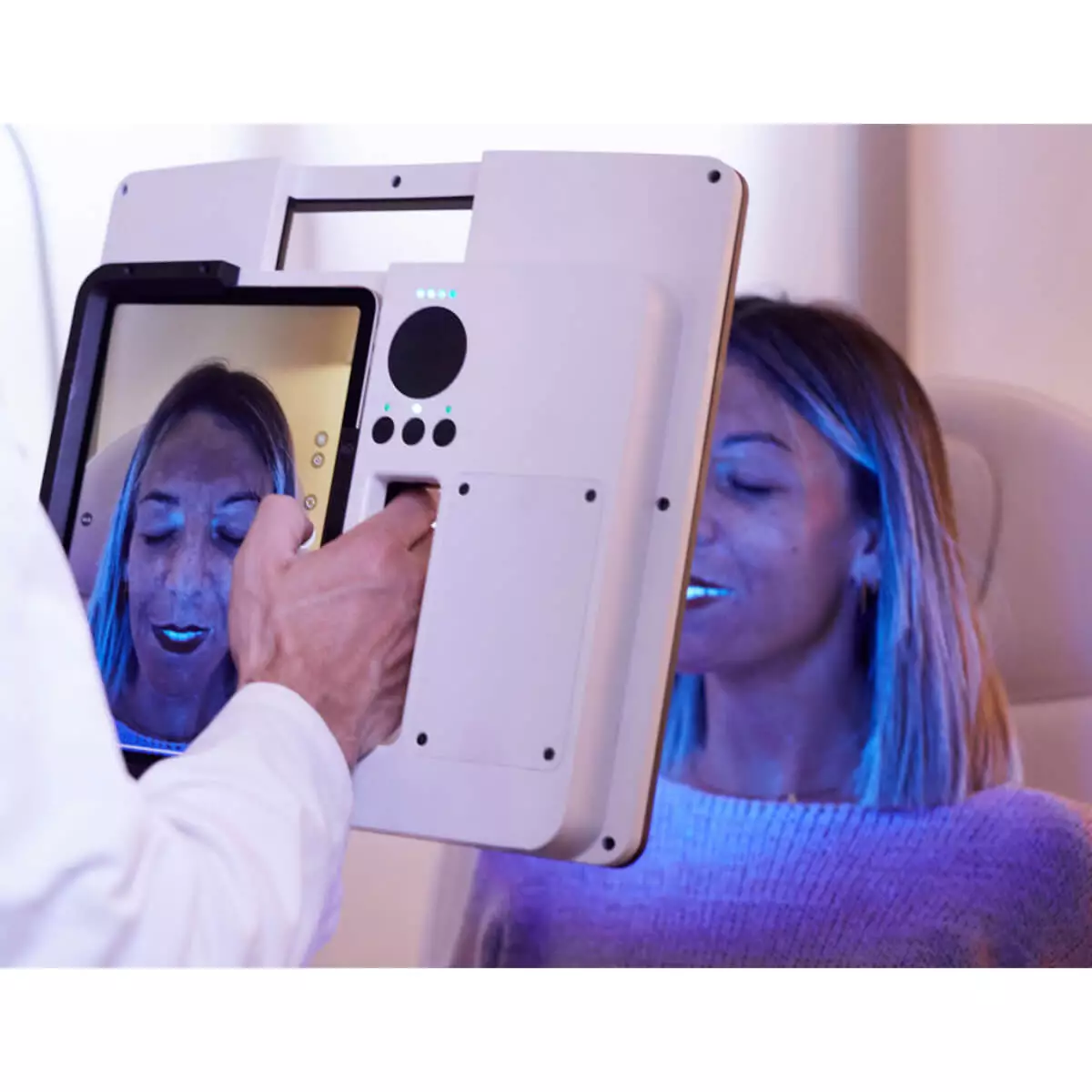  Système d'imagerie pour iOS meesma et service cloud FotoFinder Hub