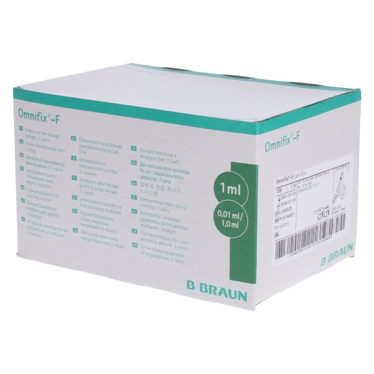 Seringues à dosage fin Omnifix-F Seringues à dosage fin Omnifix-F