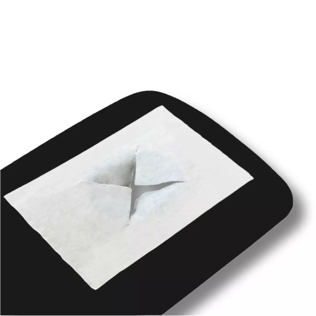  Tissu pour ouverture faciale