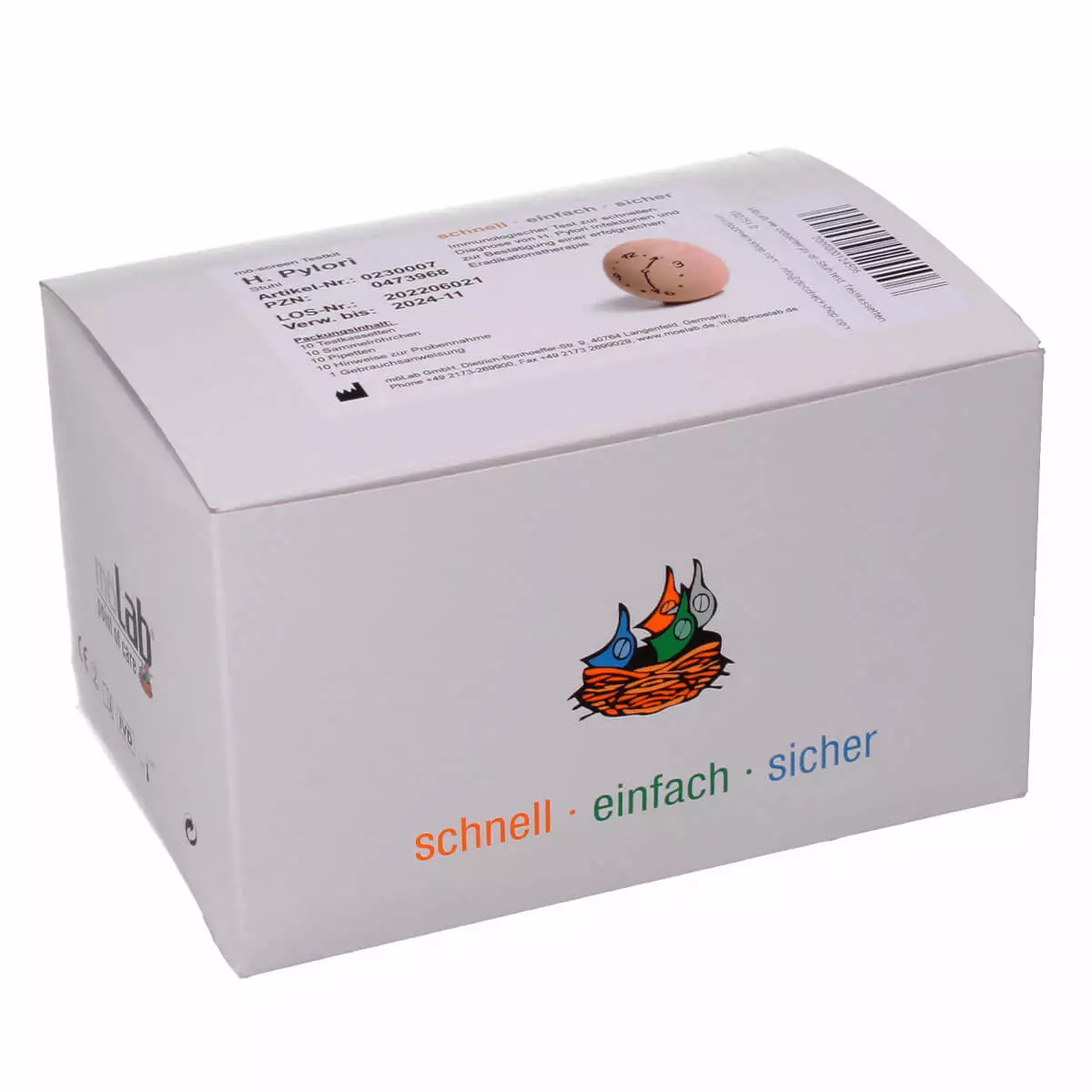  Test de selles mö-screen Helicobacter pylori