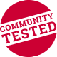 Community tested
